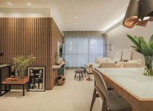 Ripado de madeira decorativo Carvalho Piso Floor